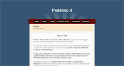 Desktop Screenshot of padalino.it