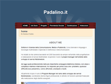 Tablet Screenshot of padalino.it